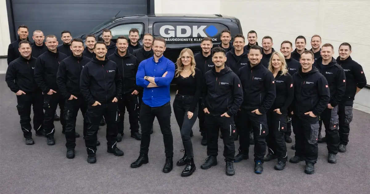 Das GDK. Gebäudedienste Kleinstück Team 